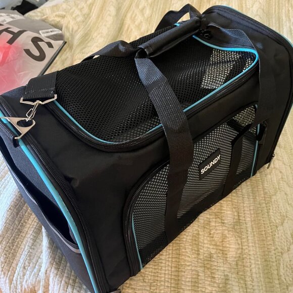 Travel puppy carrier bag - Picture 4 of 10